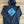 Load image into Gallery viewer, WINTER BLUES hoodie (black/blue)
