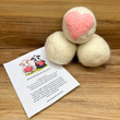 Load image into Gallery viewer, Besties 'GALENTINES' Wool Dryer balls
