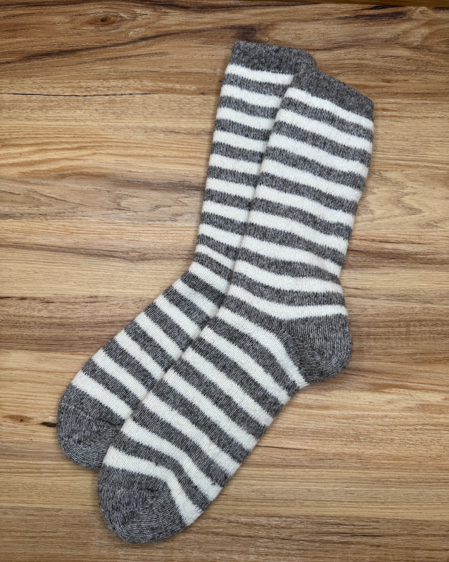 Cozy Wool Reading Socks