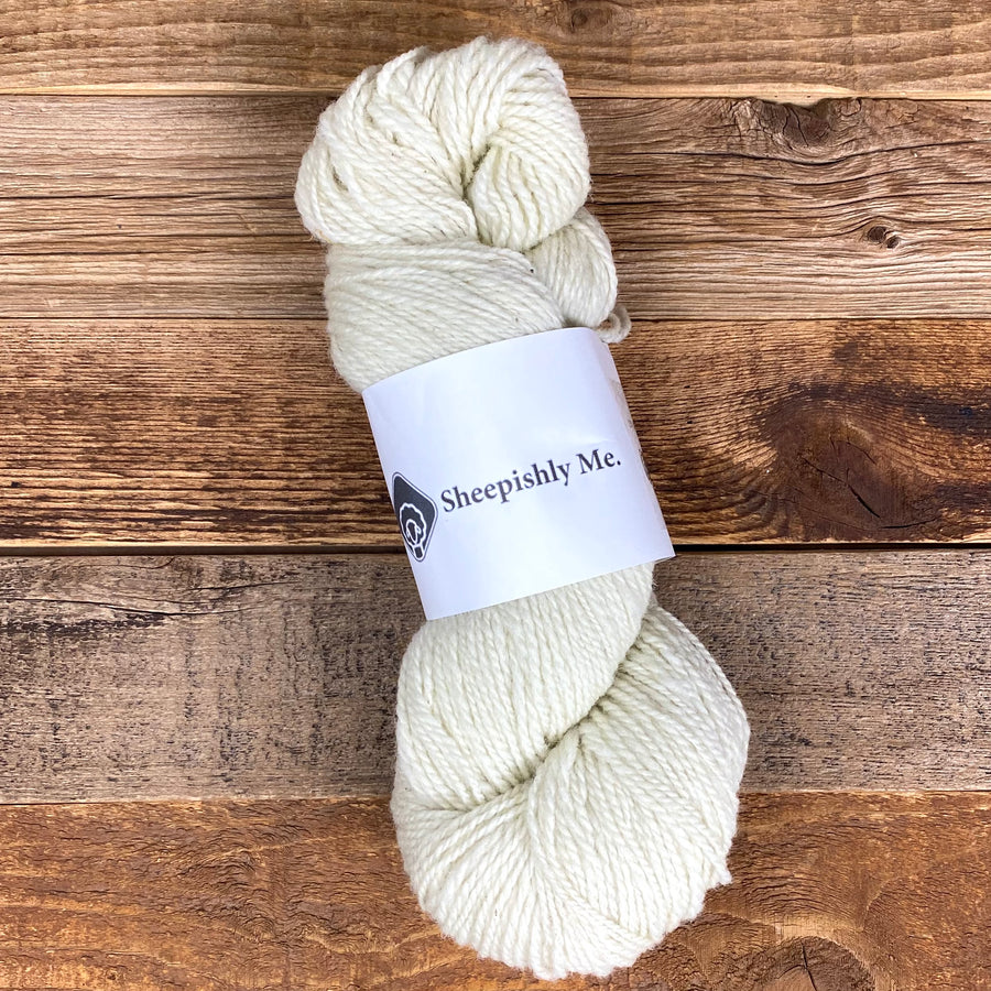 The Sheepishly Me® WINTER COLLECTION 2023 ~ THE NATURAL (2 PLY WORSTED)
